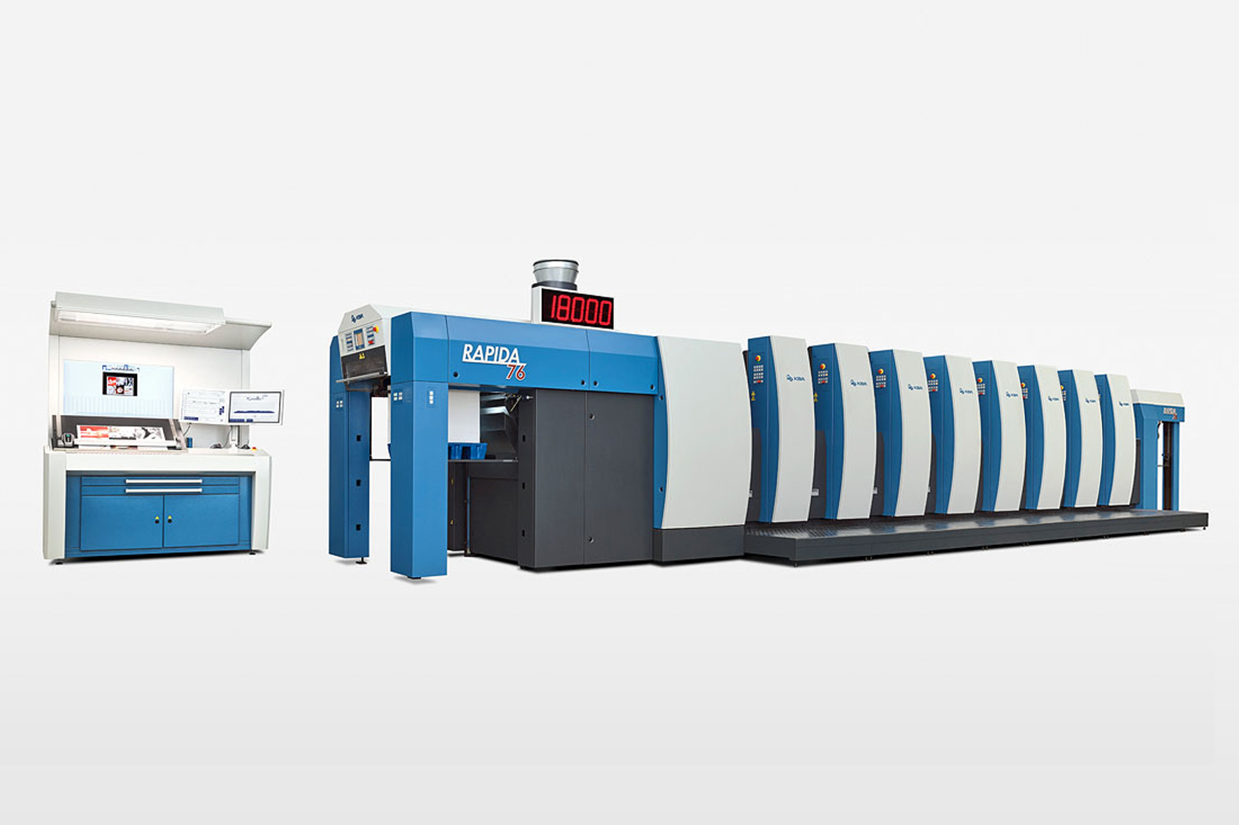 Neue Offset-Druckmaschine für Dänemark